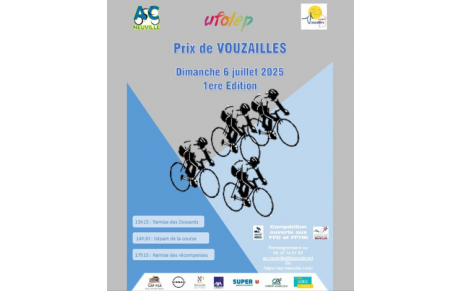 Course de Vouzailles Dimanche 6 Juillet 2025